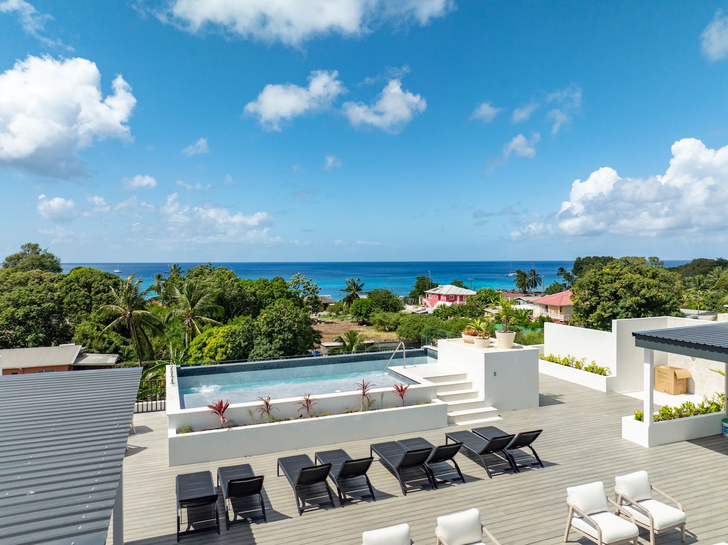 Luxury villa interior in Barbados